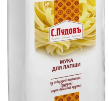 Мука для лапши С.Пудовъ, 1 кг