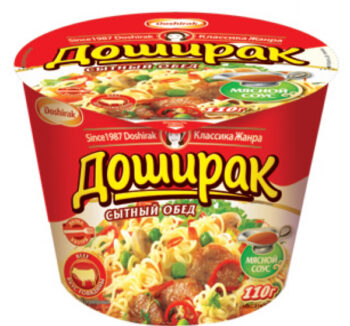 Лапша Дошерак Вкусом Говядины (110гр)