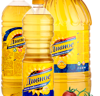 Масло подсолнечное Дивный 1.8л