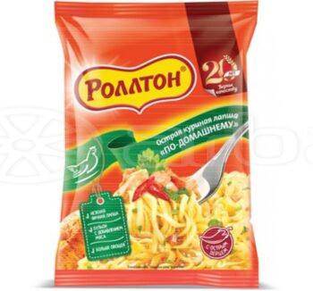 Лапша Острая Роллтон Куриная (85гр)