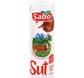 Молоко Sabo 4,0% 1л