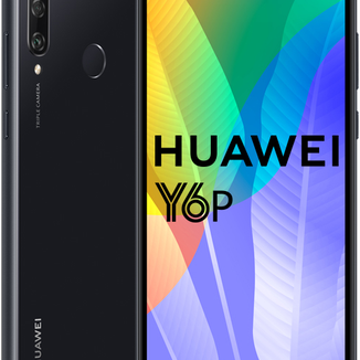 Huawei Y6p Smartphone / черный /зеленый