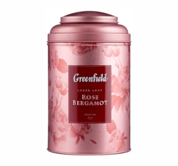 Чёрный чай с ароматом розы "Rose Bergamot" (100 гр.)