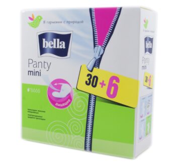 Прокладки гигиенические ежедневные Bella Panty Plus 30+6шт