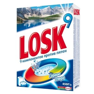 Стиральный порошок "Losk" (450гр) (авт)