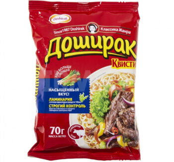 Квисти Доширак со Вкусом Говядины (70гр)