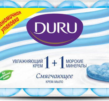 Мыло Туалетное DURU 1+1 4*90g