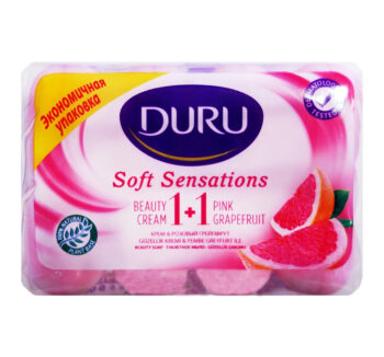 Мыло Туалетное DURU 1+1 4*90g