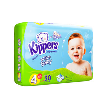 Подгузники "KIPPERS" Baby Active 4  (30шт)