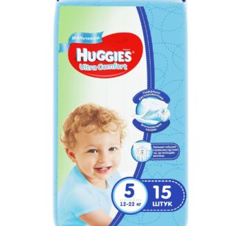 Подгузники  "HUGGIES" Ultra Comfort 5 (15шт)