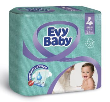 Подгузники "EVY BABY" 4 (24шт)