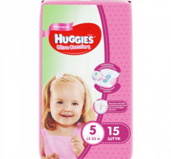 Подгузники "HUGGIES" Ultra Comfort 5 (15шт)