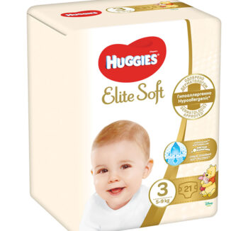 Подгузники "HUGGIES" Elite Soft 3 (21шт)