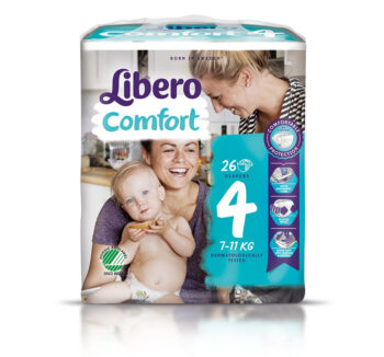 Подгузники "LIBERO" COMFORT 4 (26шт)