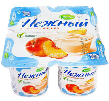 Йогурт "Нежный" меньше сахара (1шт).