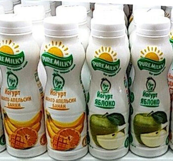 Pure Milky Йогурт Манго апельсин банан/яблоко