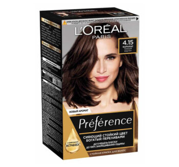 Краска для волос "LOREAL" Preference 4.15