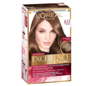 Краска для волос "LOREAL" EXCELLENCE CREME 6.13