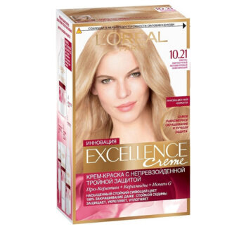 Краска для волос "LOREAL" EXCELLENCE CREME 10.21
