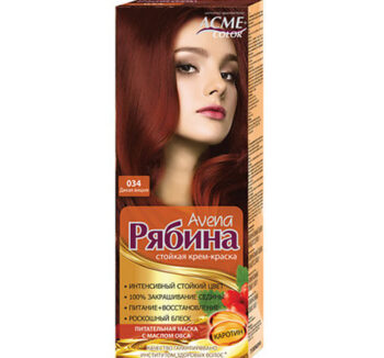 Краска для волос "ACME COLOR" Avena РЯБИНА 034
