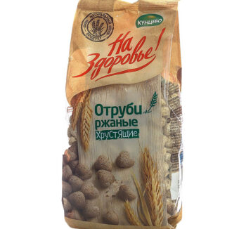 Отруби Хрустящие "НА ЗДОРОВЬЕ" РжаныеЕ 200gr