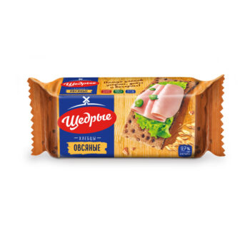 Хлебцы "ЩЕДРЫЕ" Овсяные  100gr