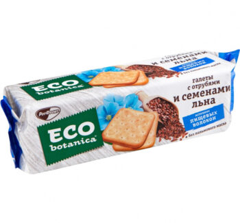 Печенье "ECO botanica" с семенами льна, 145gr