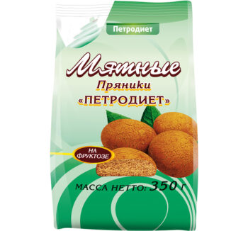 Печенье Пряники "ПЕТРОДИЕТ" Мятные 340gr