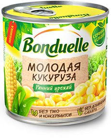 bonduelle молодая кукуруза 340 гр